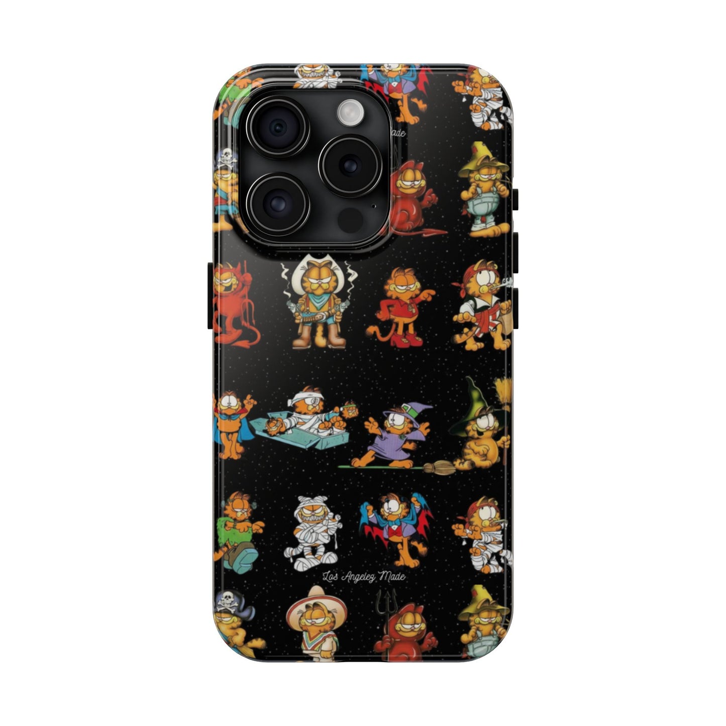 Los Angelez Made x Garfield Halloween Sticker Sheet Tough Phone Case