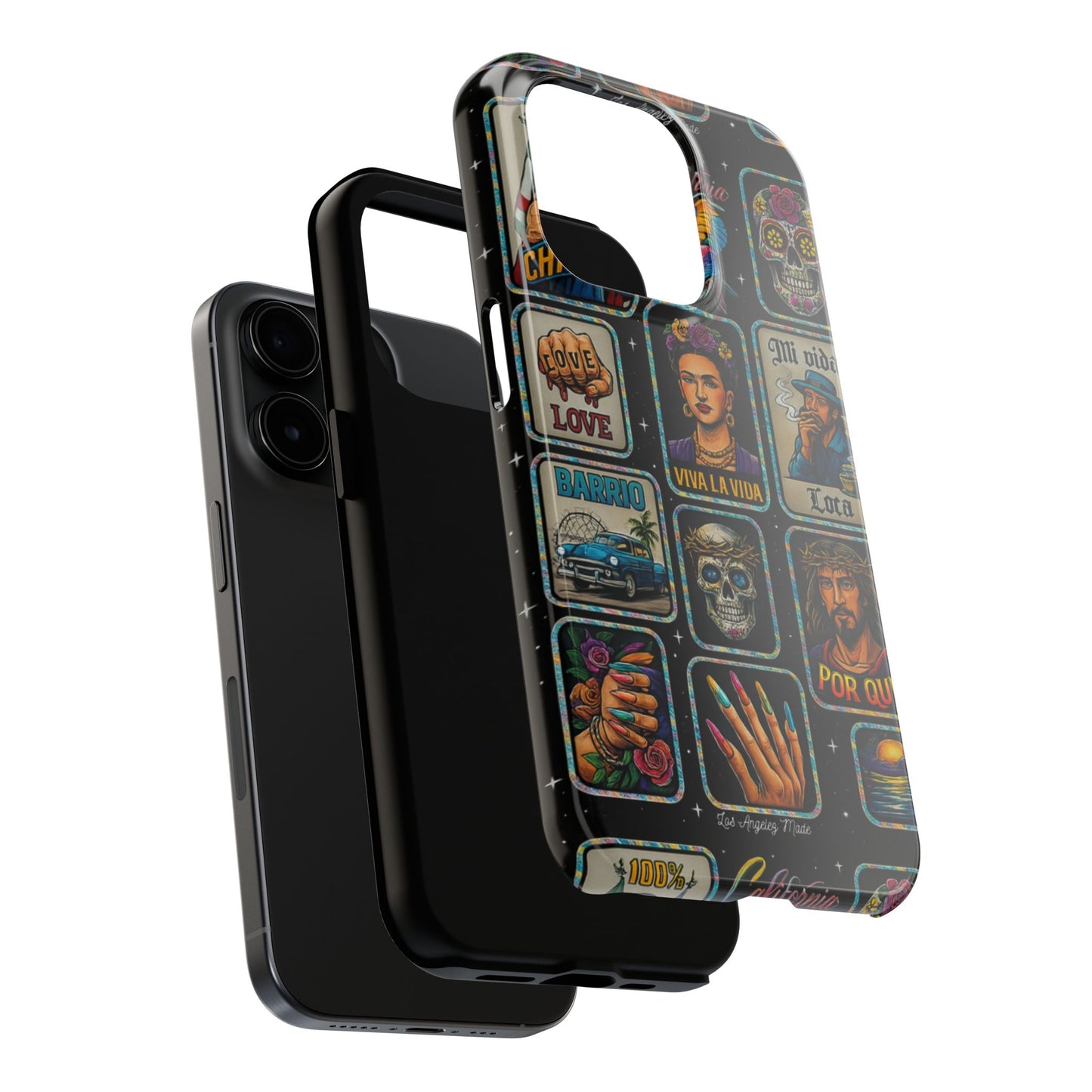 Los Angelez Made x Chicano Vintage Stickers Tough Phone Case