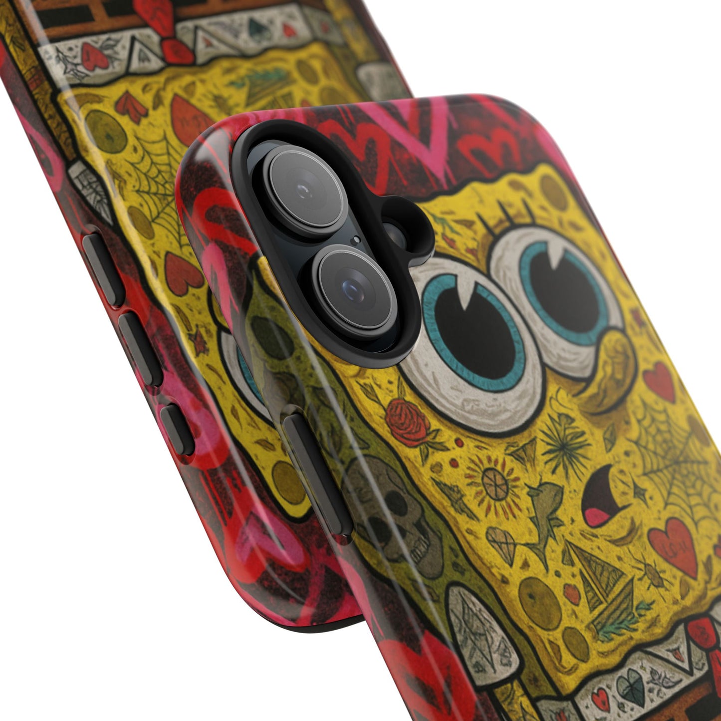 Los Angelez Made x Tatted Spongebob Tough Phone Case