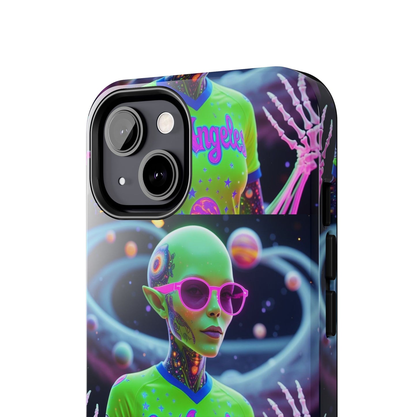 Los Angelez Made x Neon Alien Tough Phone Case