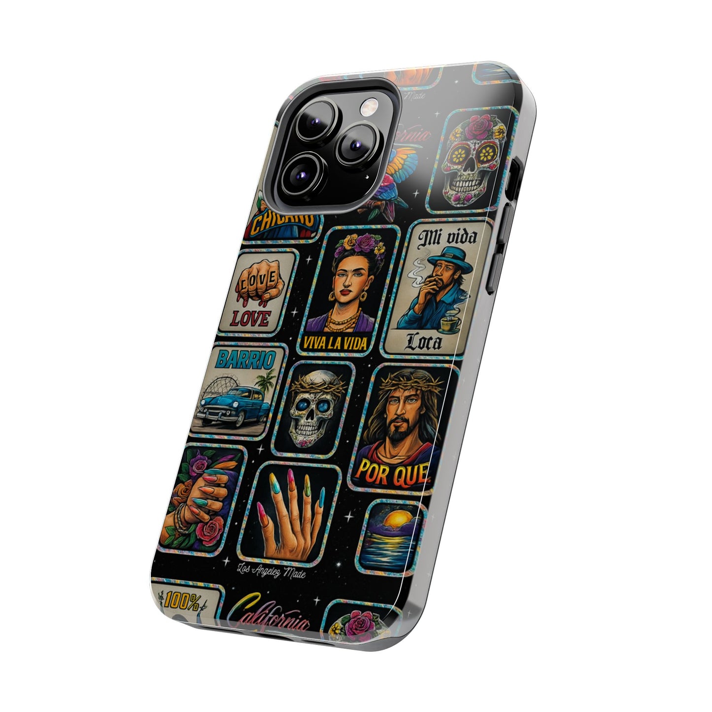 Los Angelez Made x Chicano Vintage Stickers Tough Phone Case
