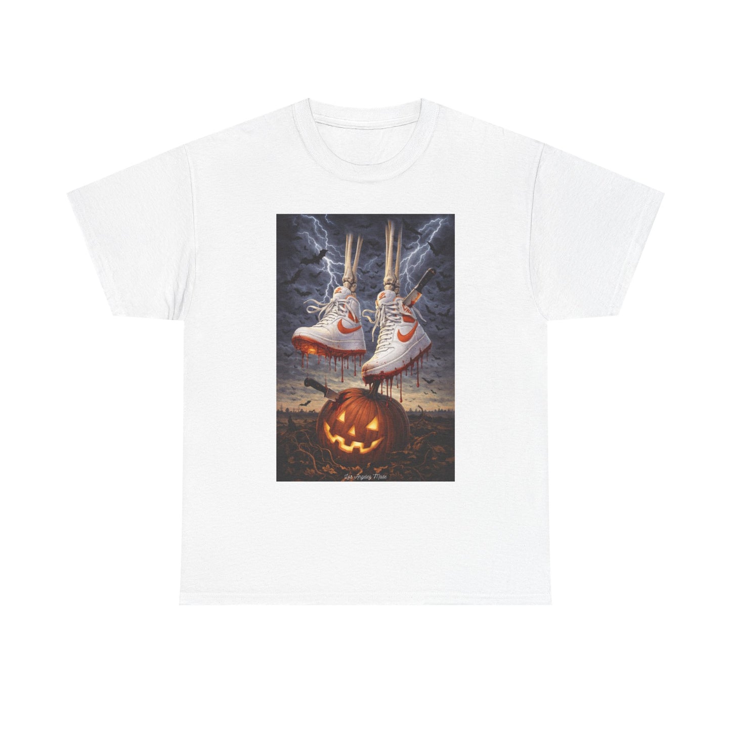 Los Angelez Made x Halloween Nike Ad Unisex Heavy Cotton T-Shirt