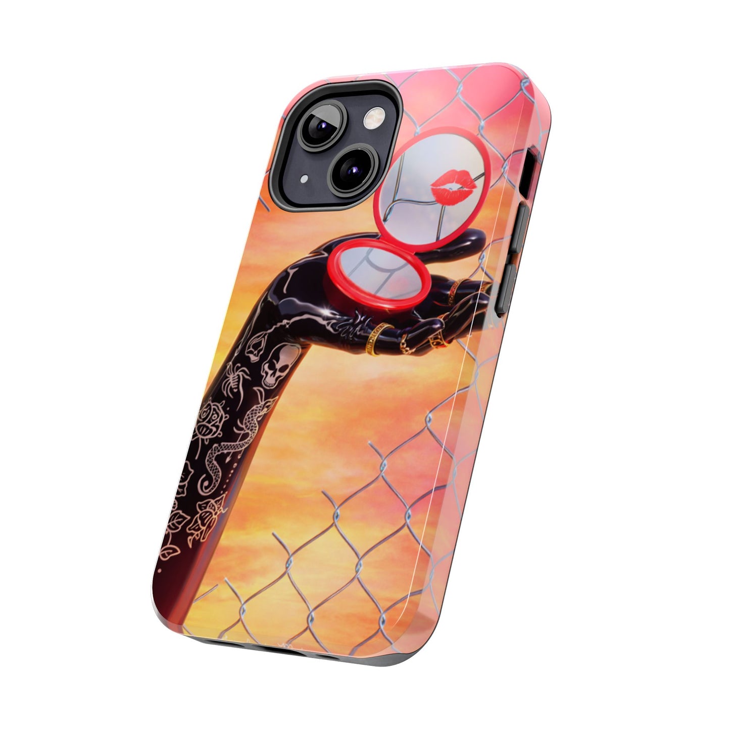 Los Angelez Made x Compact Kiss Tough Phone Case
