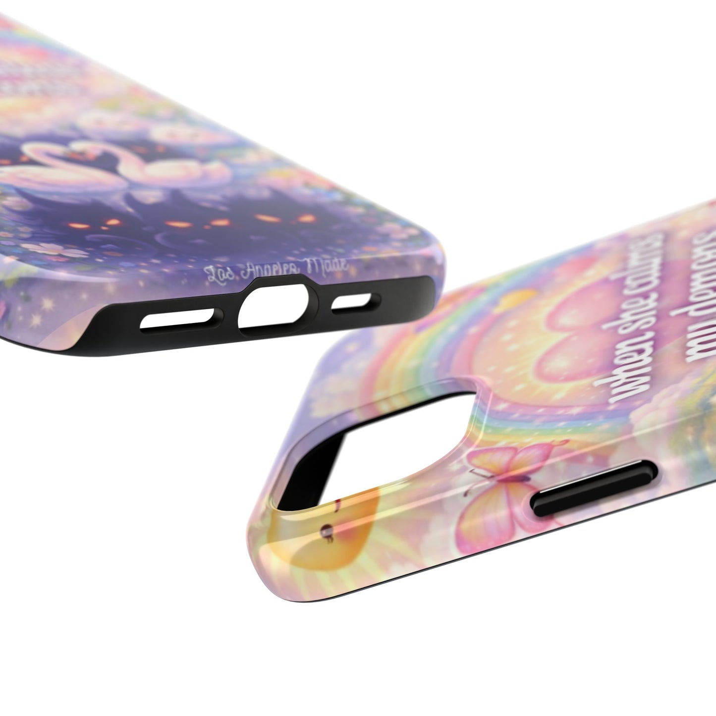 Los Angelez Made x ''When She Calms My Demons'' Tough Phone Case