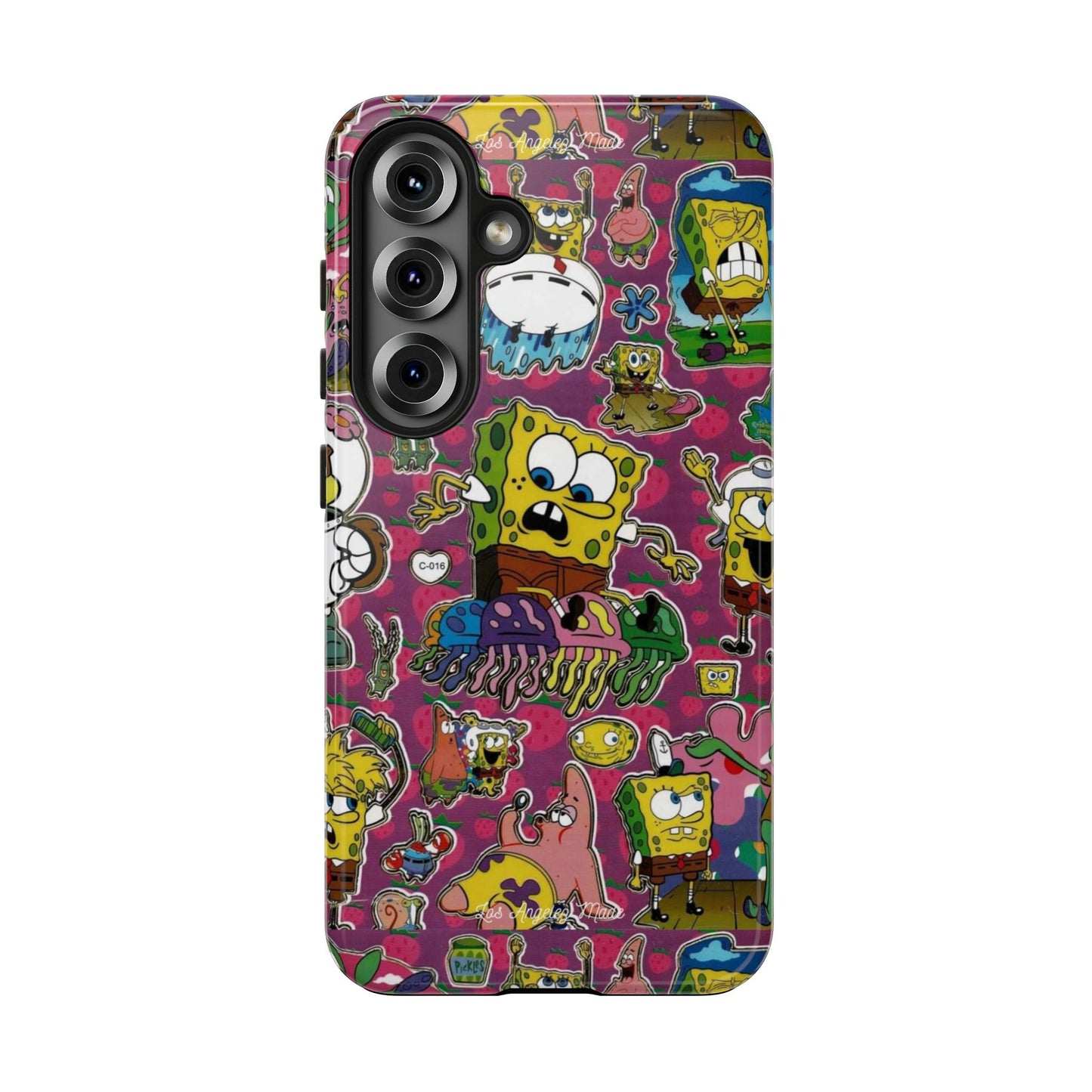 Los Angelez Made x SpongeBob Sticker Sheet Tough Phone Case