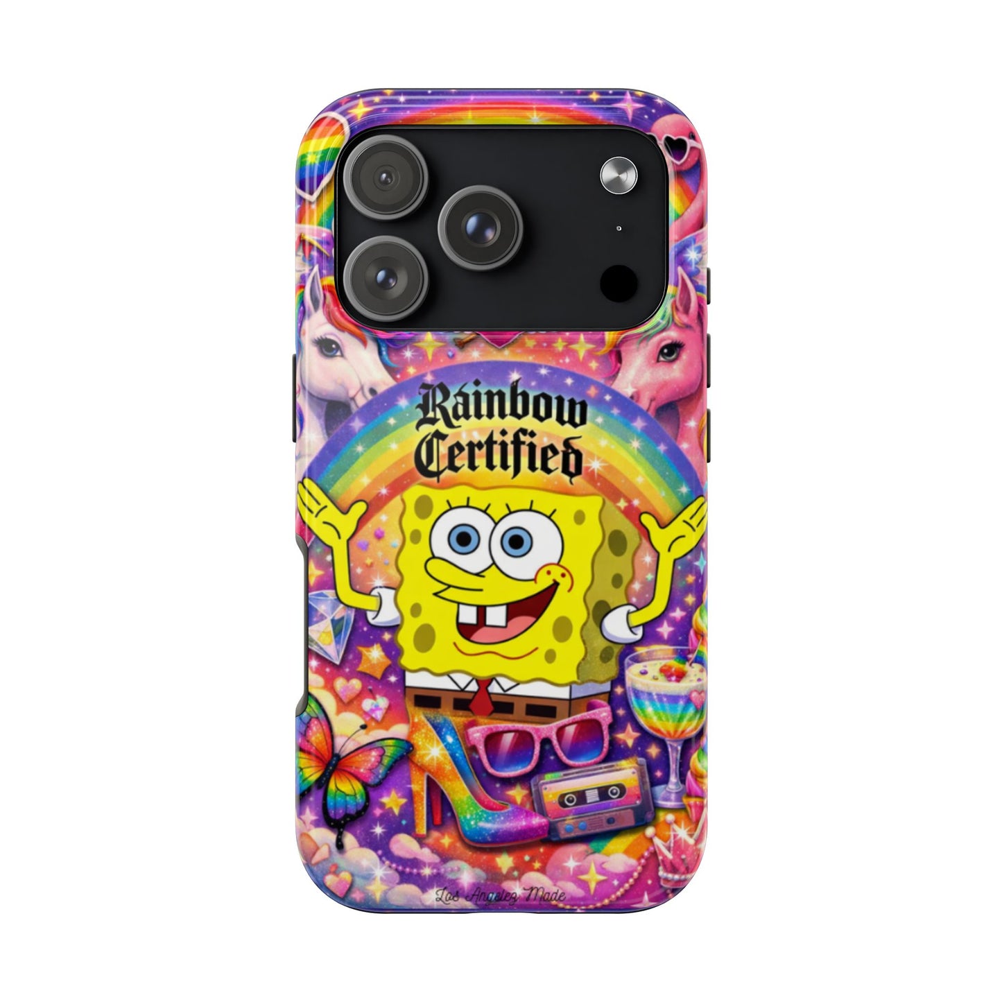 Los Angelez Made x Gay SpongeBob ''Rainbow Certified'' Tough Phone Case