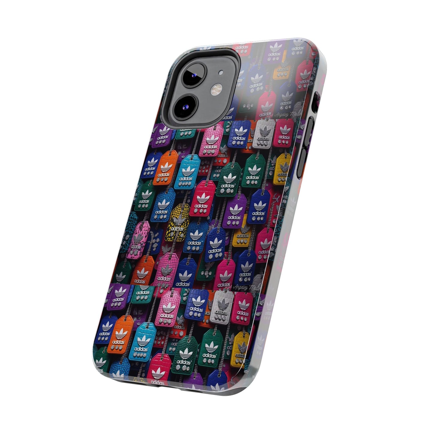 Los Angelez Made x Adidas Leather Tags Tough Phone Case
