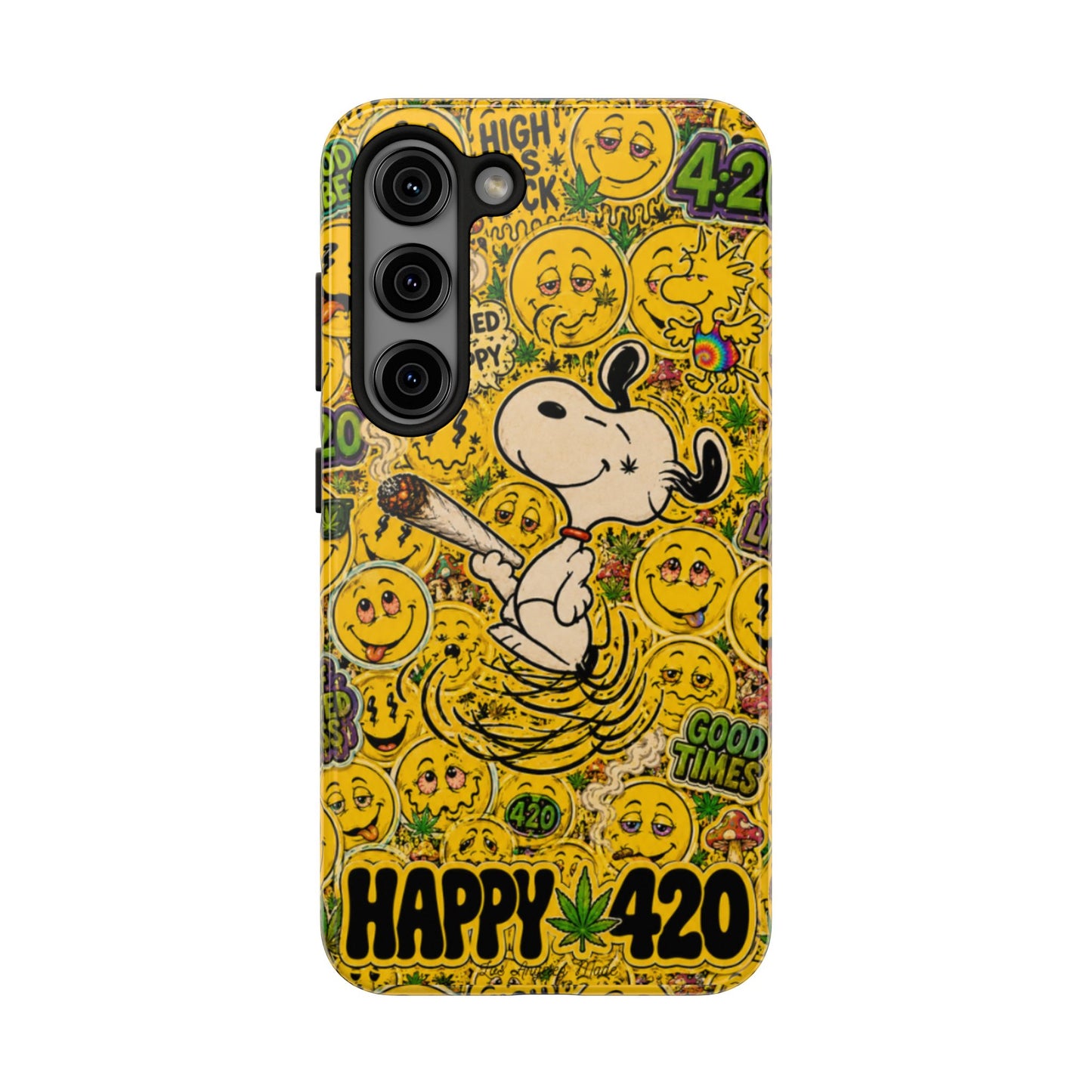 Los Angelez Made x 420 Happy Snoopy Tough Phone Case