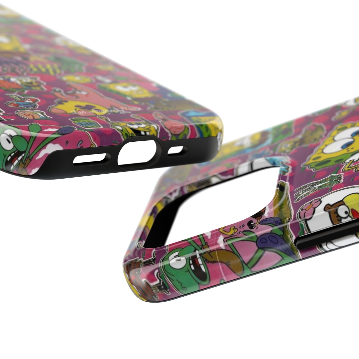 Los Angelez Made x SpongeBob Sticker Sheet Tough Phone Case