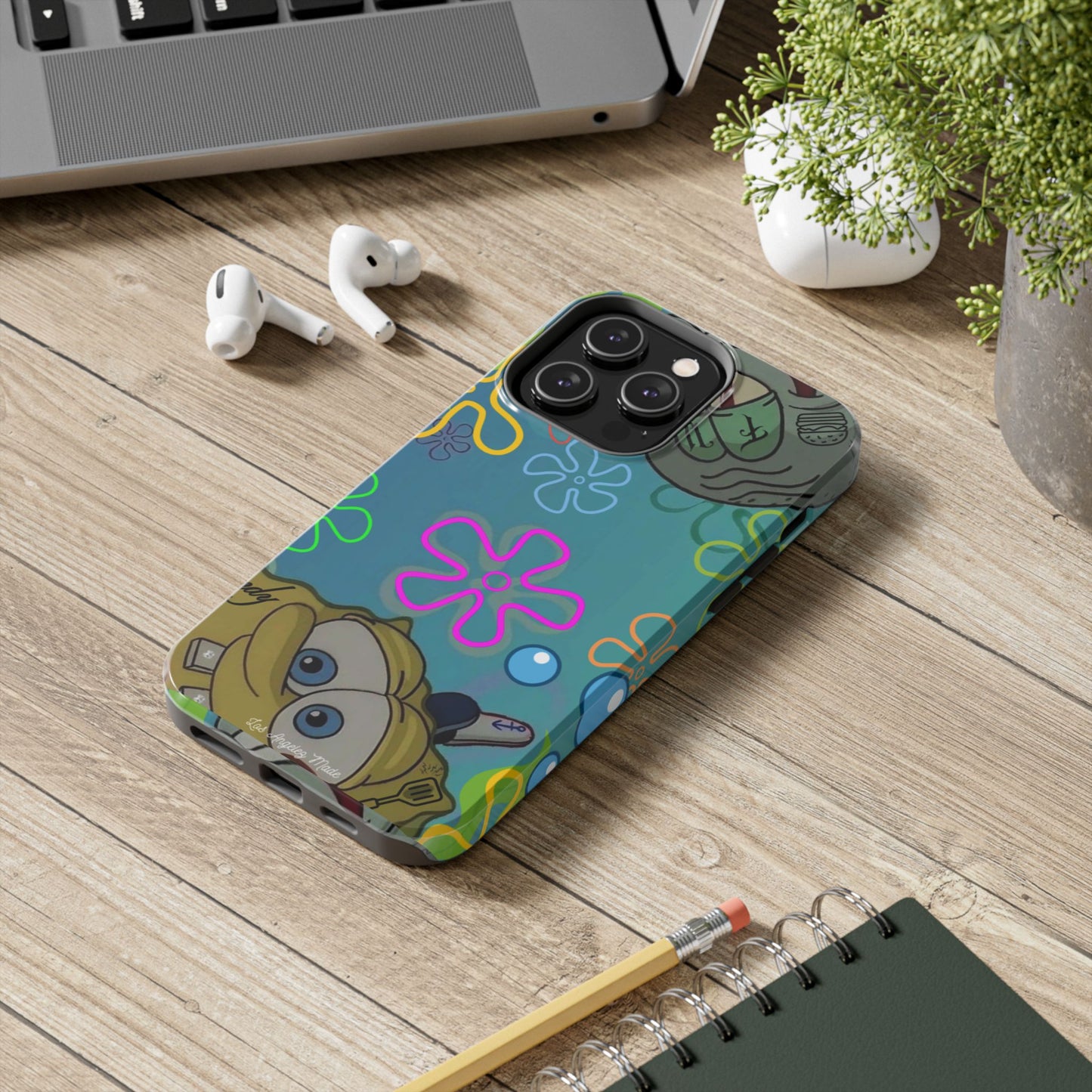 Los Angelez Made x Spongebob & Squidward Tough Phone Case