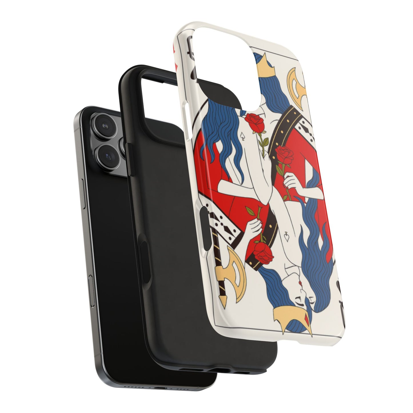 Los Angelez Made x Two Queens Card Tough Phone Case