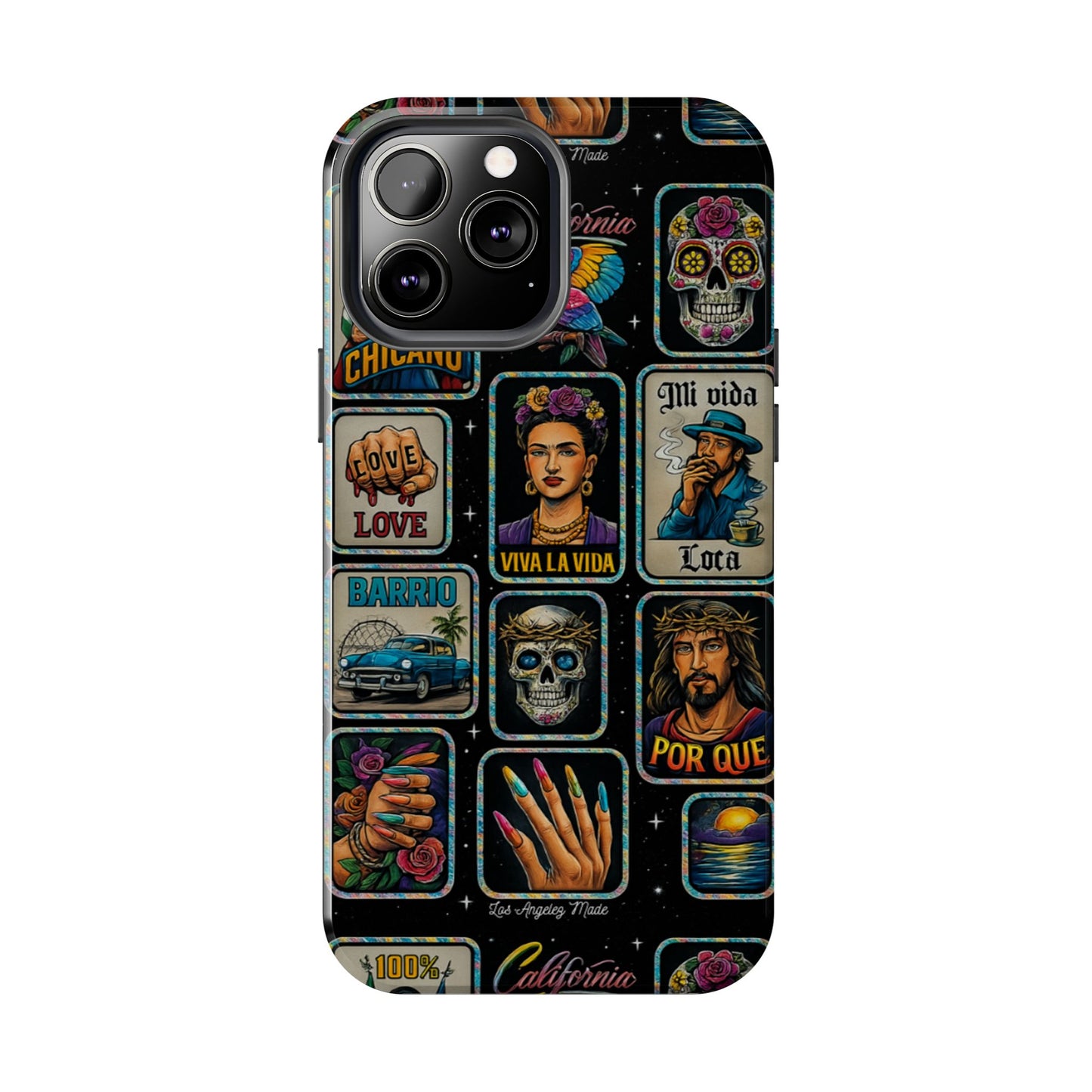 Los Angelez Made x Chicano Vintage Stickers Tough Phone Case
