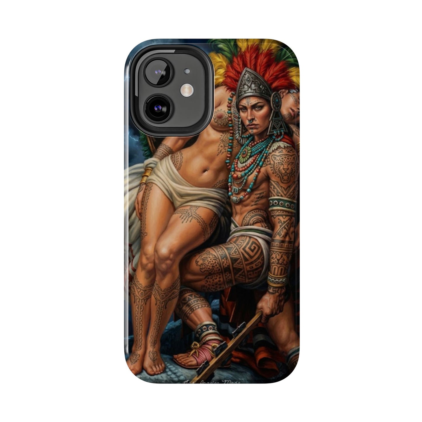 Los Angelez Made x Aztec Lesbian Pride Tough Phone Case