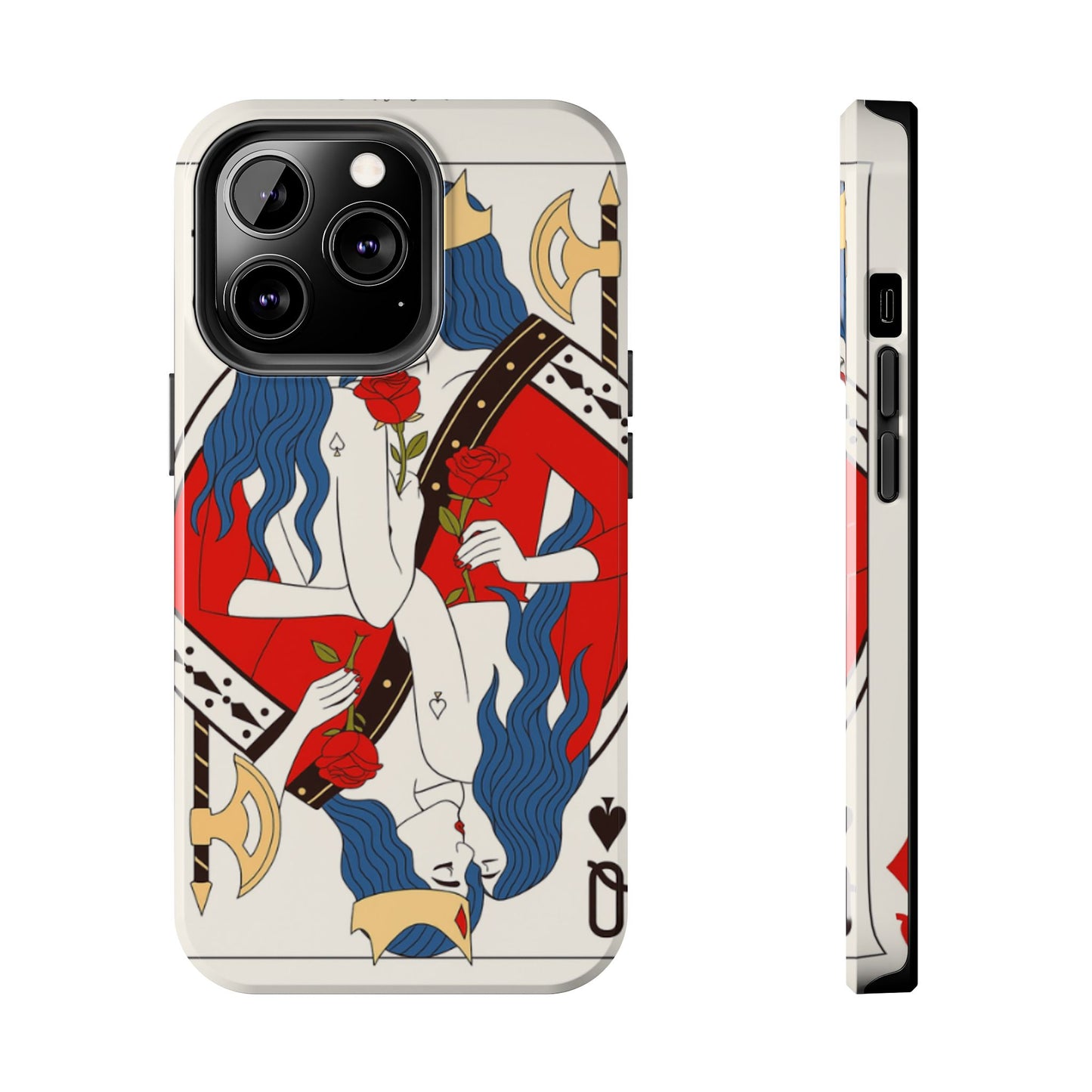 Los Angelez Made x Two Queens Card Tough Phone Case