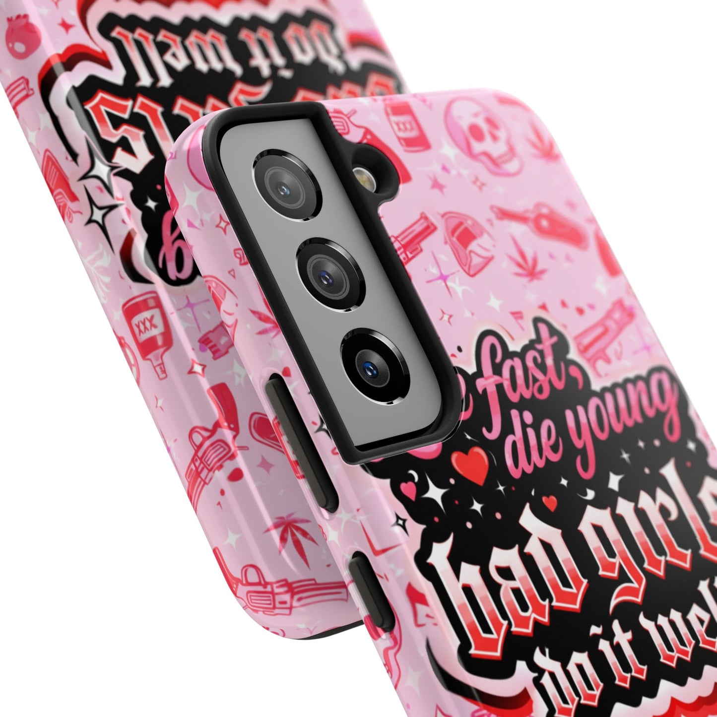 Los Angelez Made x "Live Fast, Die Young'' Tough Phone Case