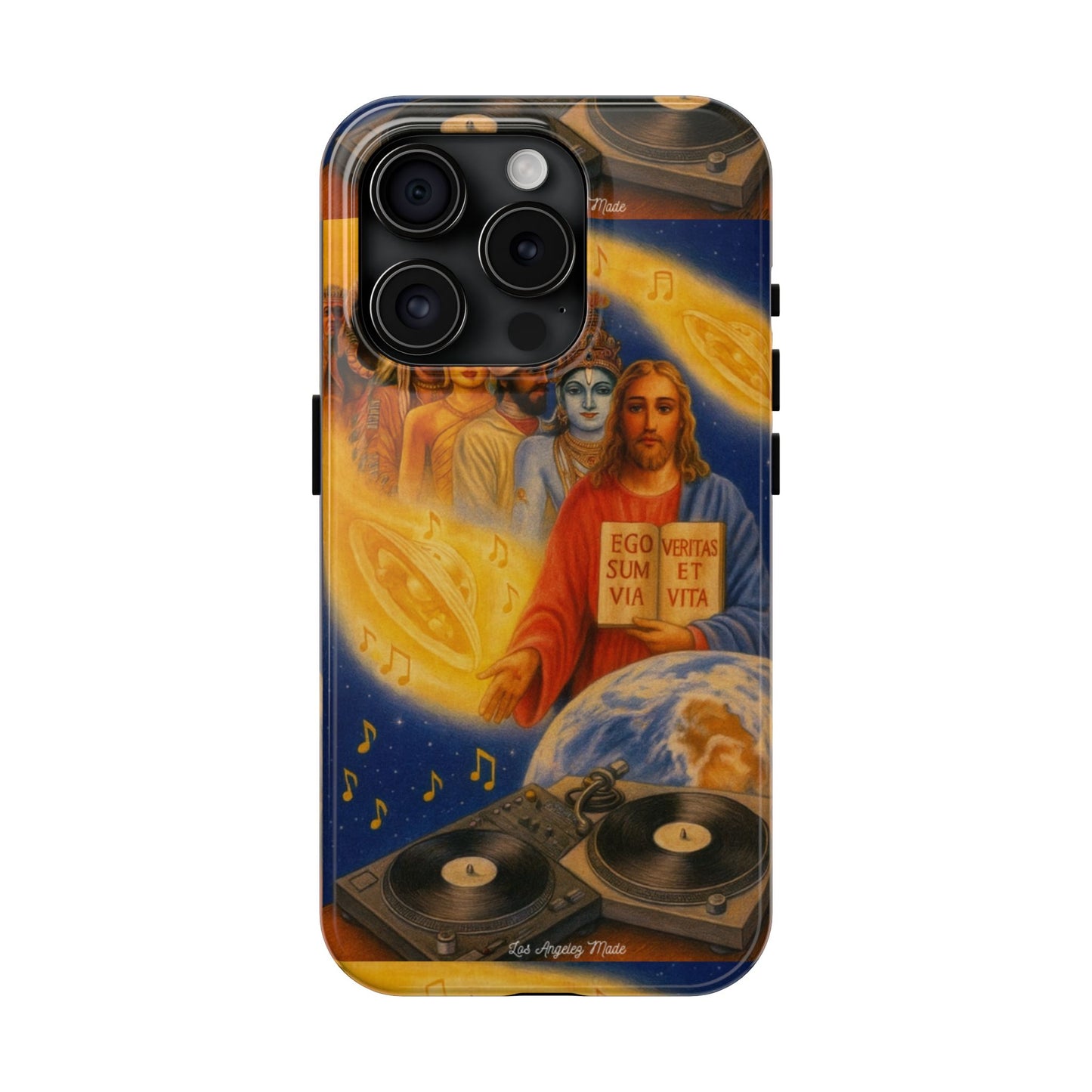 Los Angelez Made x God Is A DJ Tough Phone Case