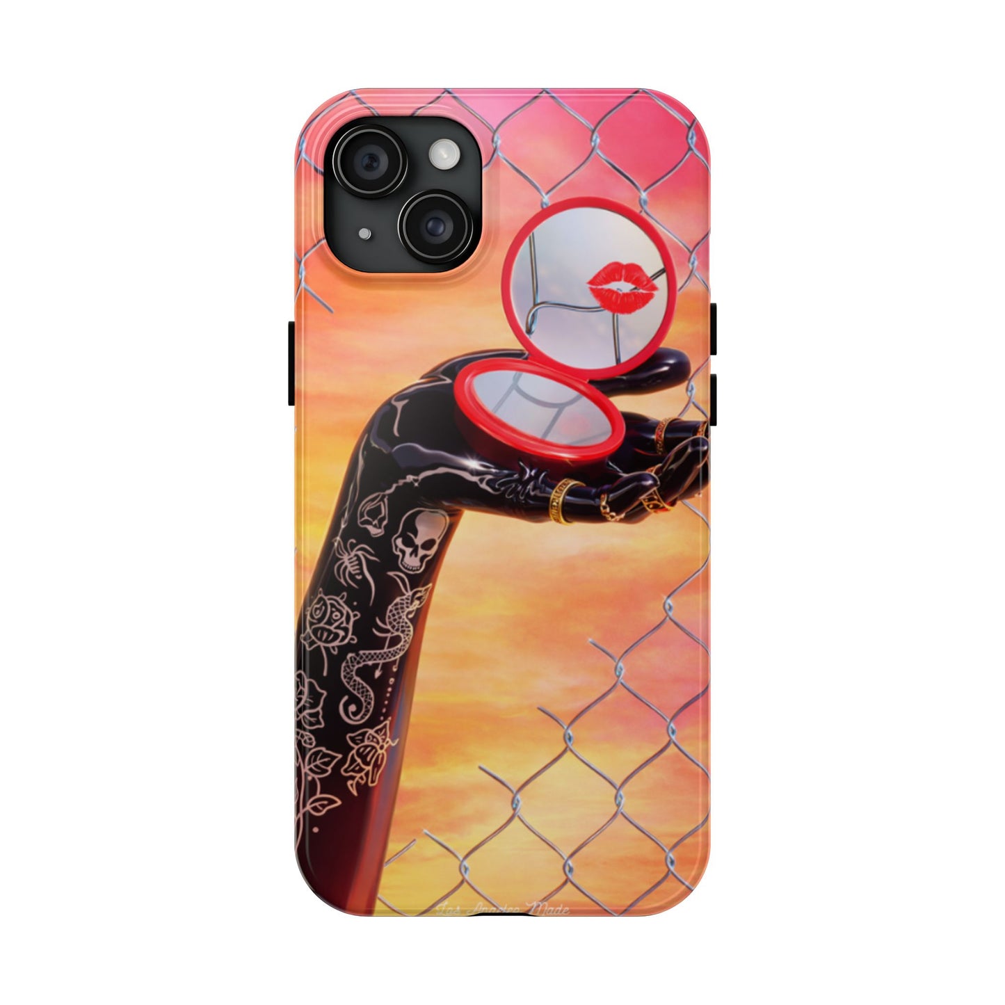 Los Angelez Made x Compact Kiss Tough Phone Case