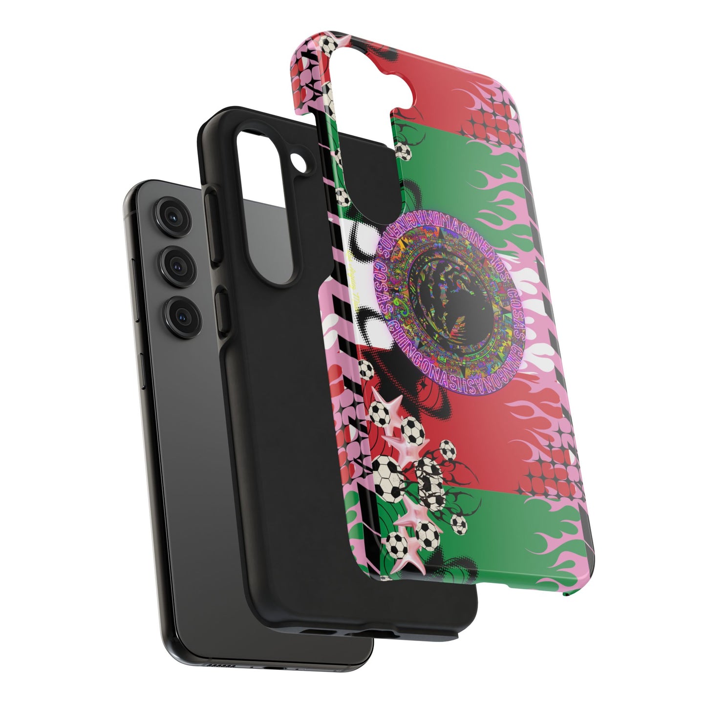 Los Angelez Made x Mexican Flag Tough Phone Case