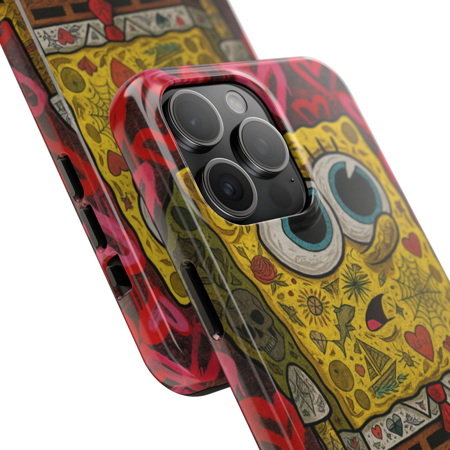 Los Angelez Made x Tatted Spongebob Tough Phone Case