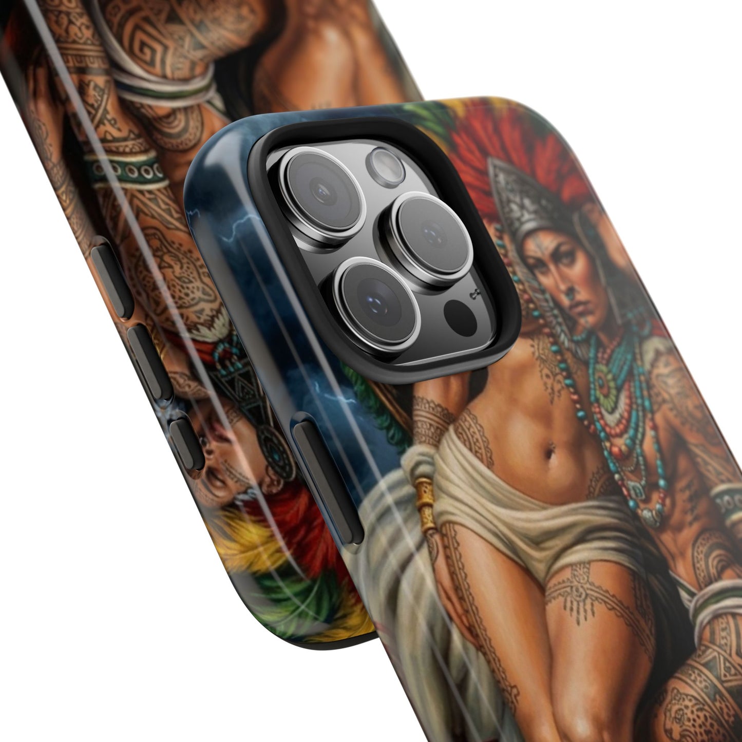 Los Angelez Made x Aztec Lesbian Pride Tough Phone Case