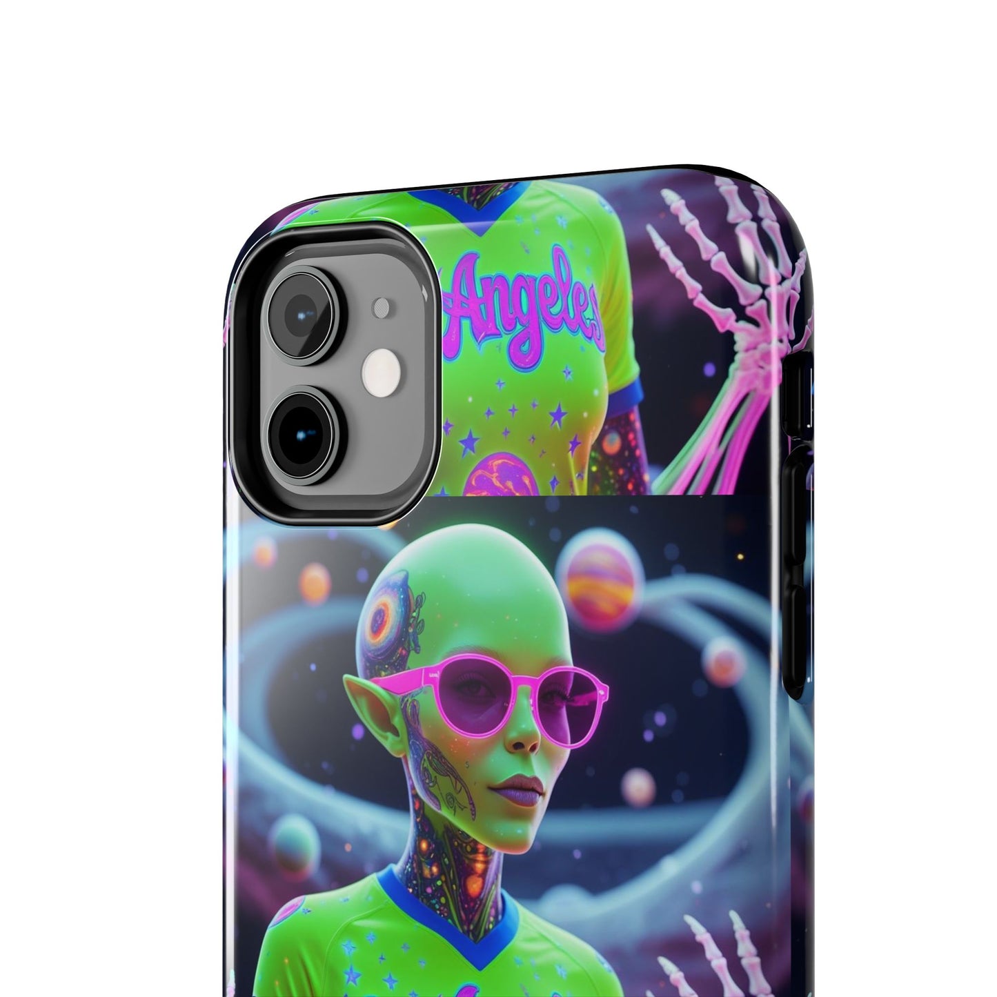 Los Angelez Made x Neon Alien Tough Phone Case