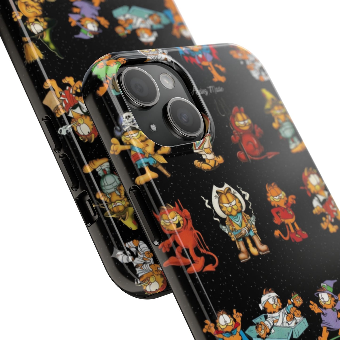 Los Angelez Made x Garfield Halloween Sticker Sheet Tough Phone Case