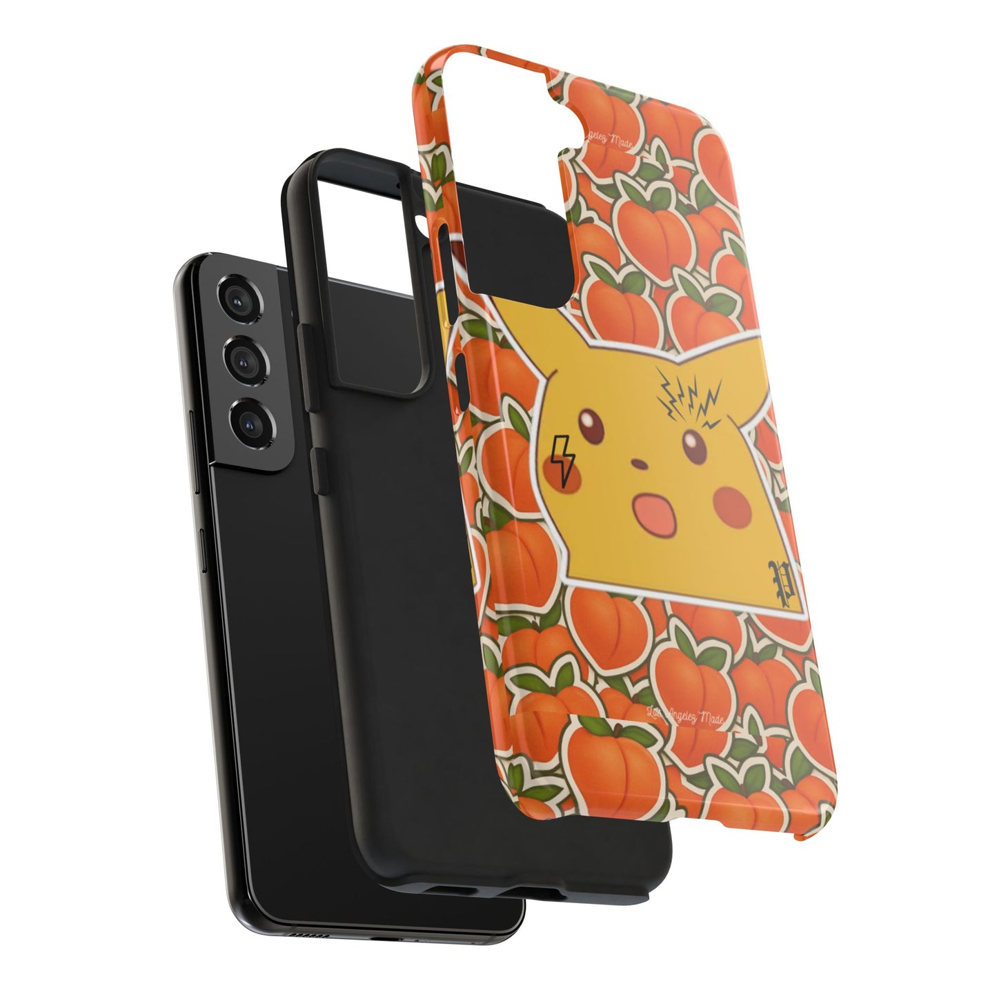 Los Angelez Made x Shocked Pika Peach Tough Phone Case