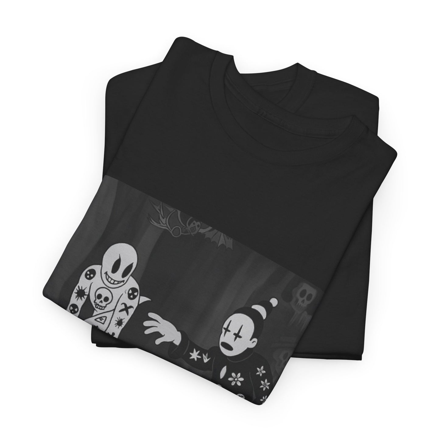 Los Angelez Made x Spooky Ghosts Unisex Heavy Cotton T-Shirt