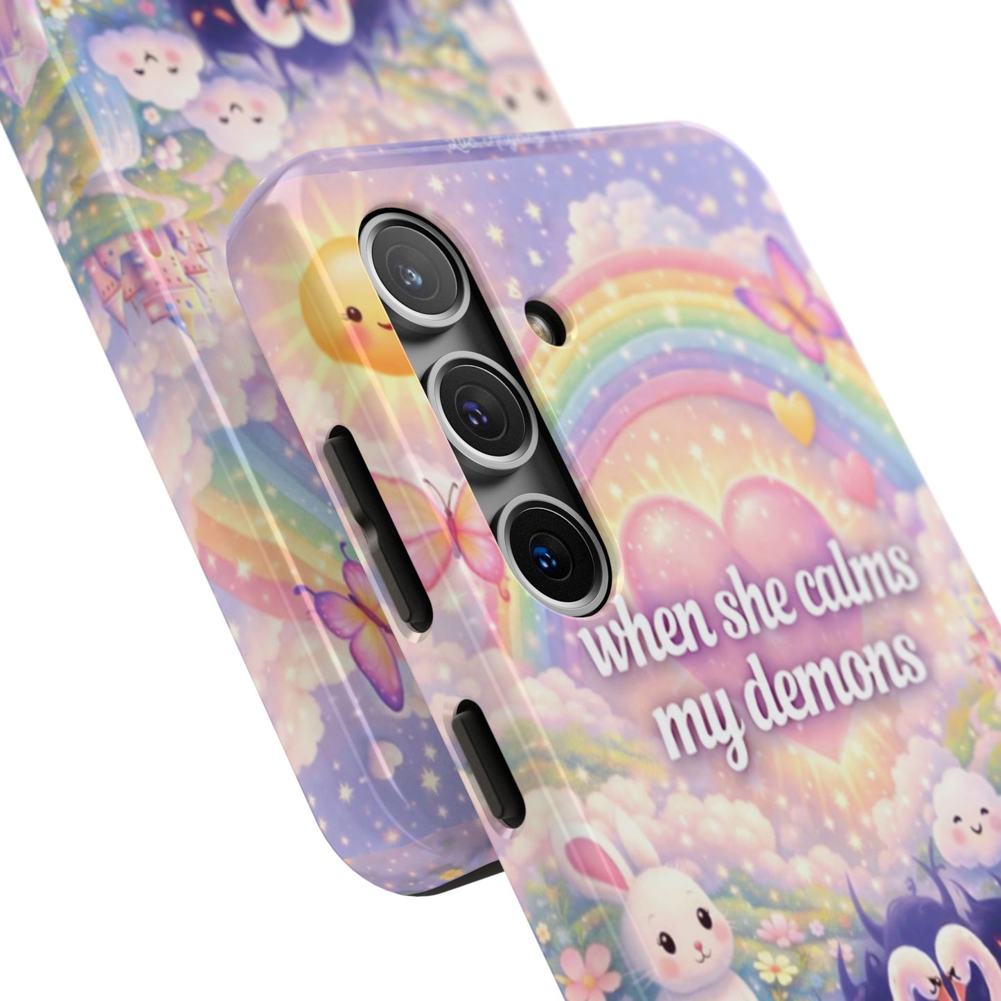 Los Angelez Made x ''When She Calms My Demons'' Tough Phone Case