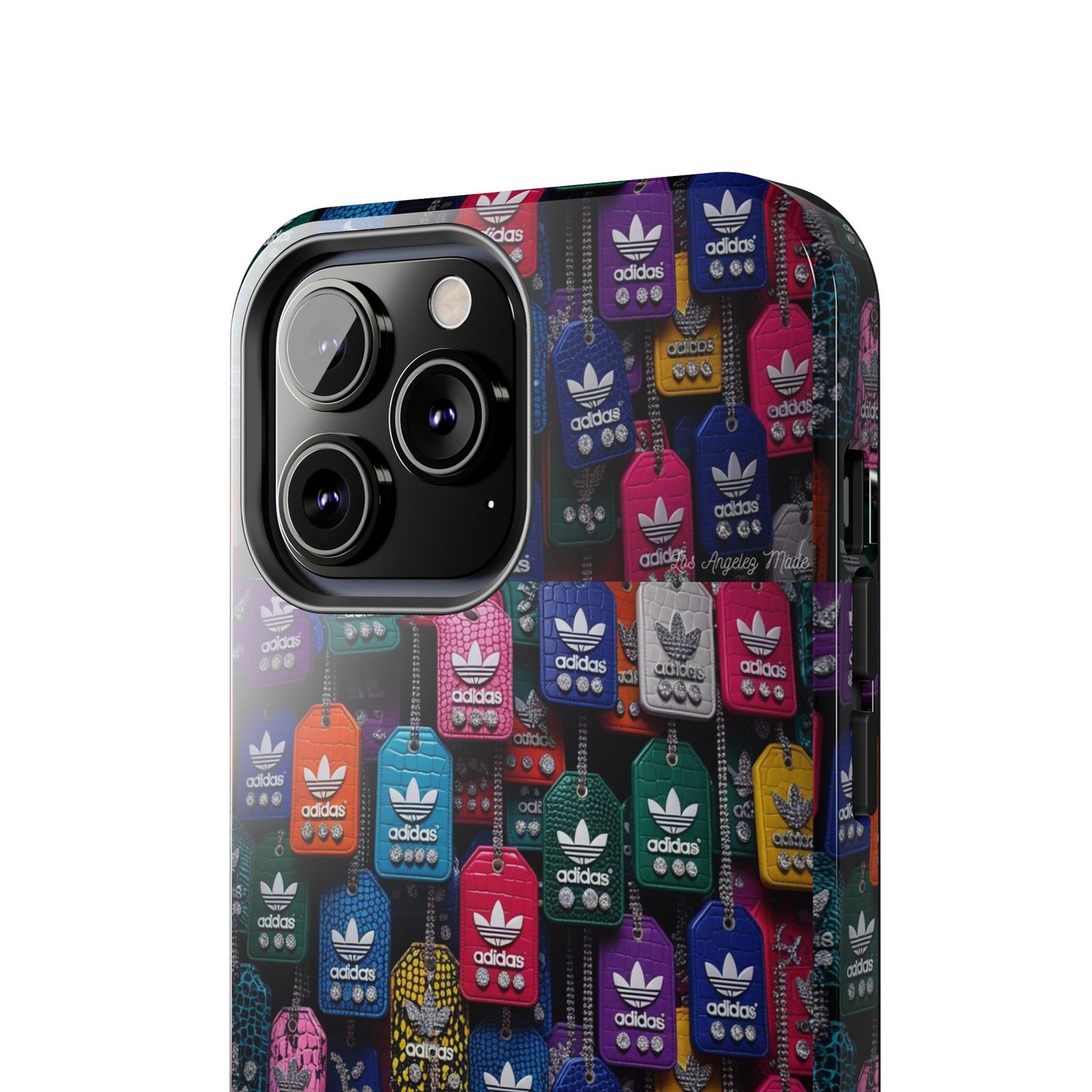 Los Angelez Made x Adidas Leather Tags Tough Phone Case
