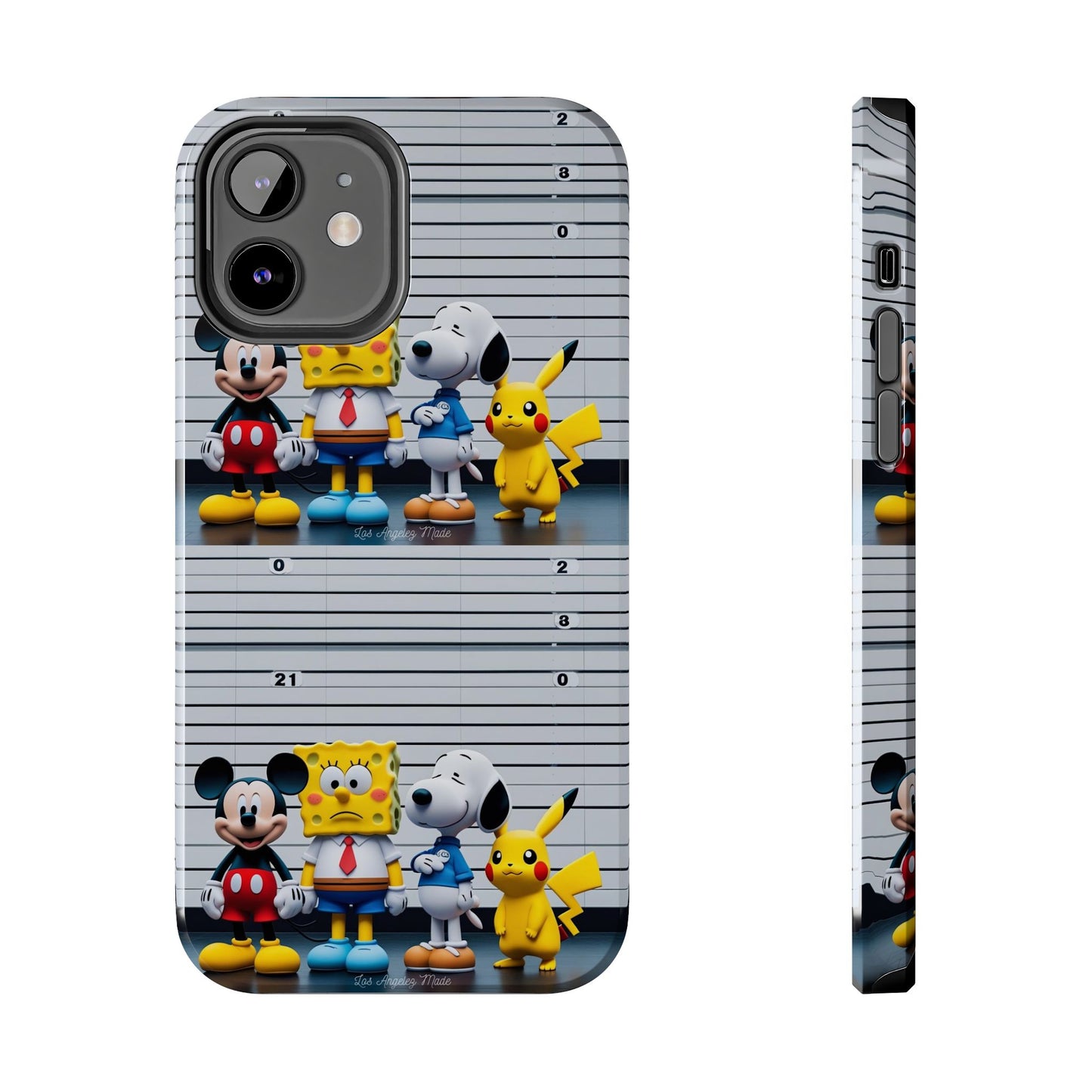 Los Angelez Made x Cartoon Police Line Up Tough Phone Case