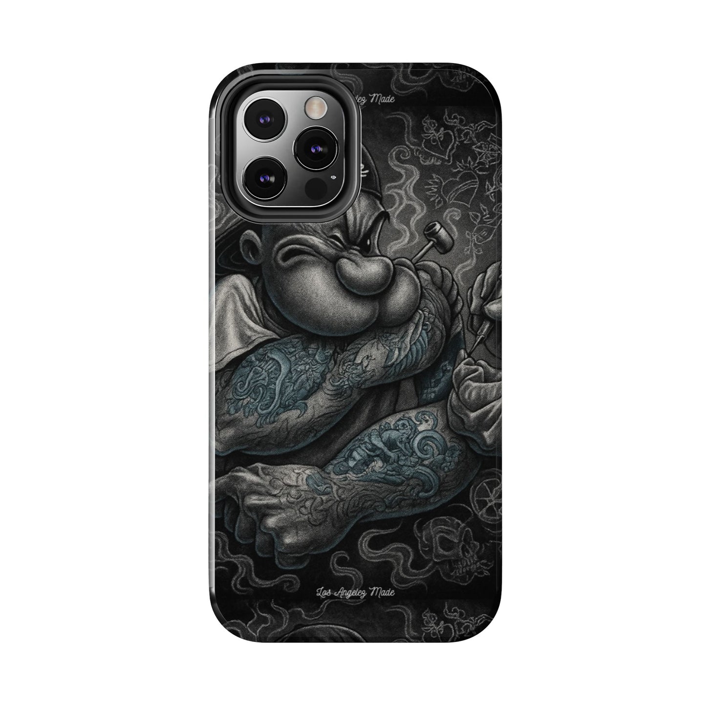 Los Angelez Made x Popeye Getting Tatted Tough Phone Case