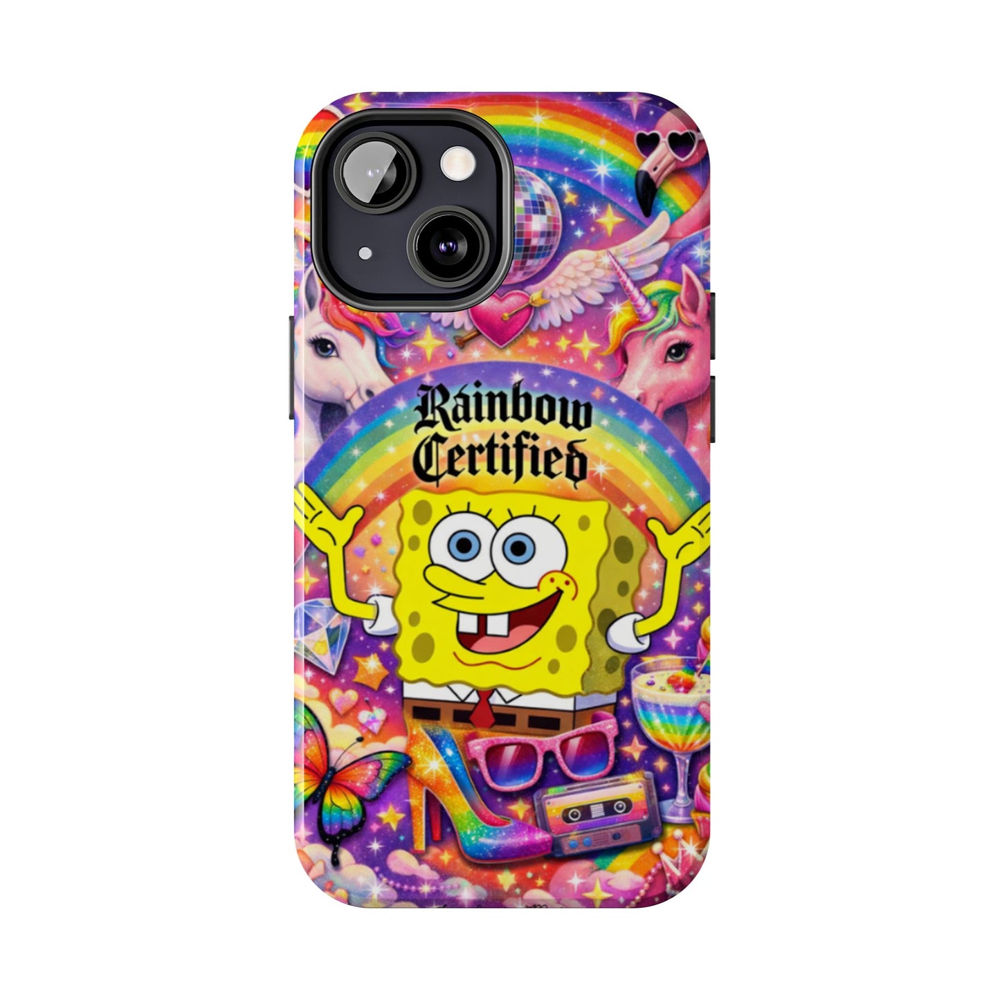 Los Angelez Made x Gay SpongeBob ''Rainbow Certified'' Tough Phone Case