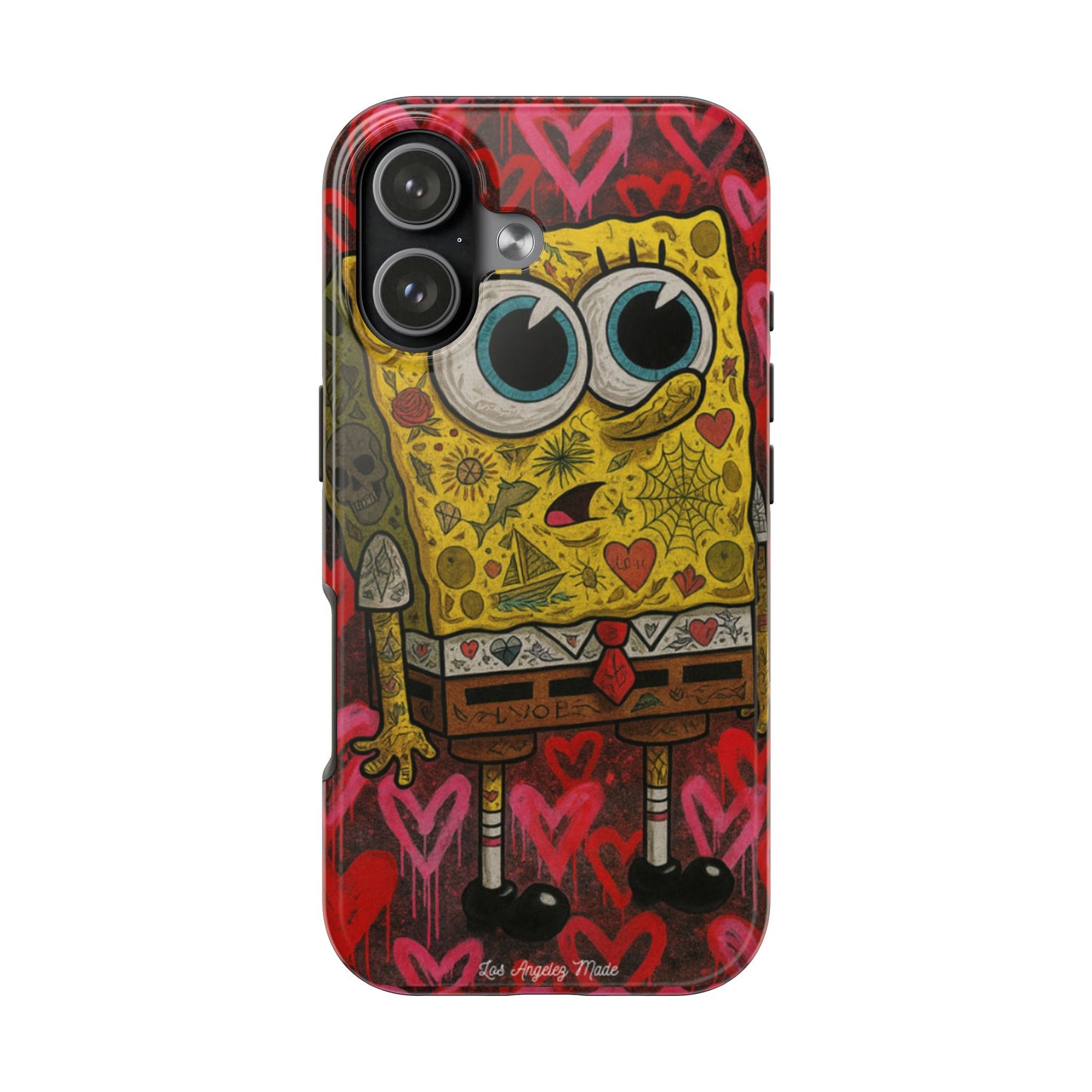 Los Angelez Made x Tatted Spongebob Tough Phone Case