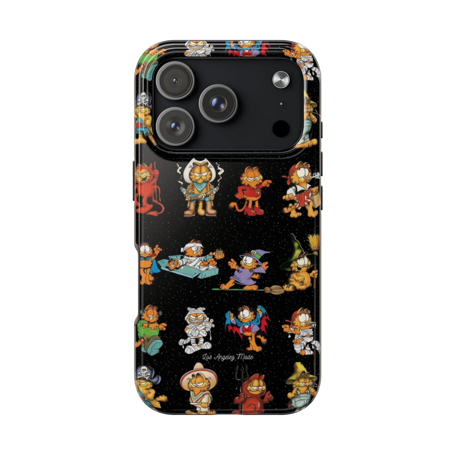 Los Angelez Made x Garfield Halloween Sticker Sheet Tough Phone Case