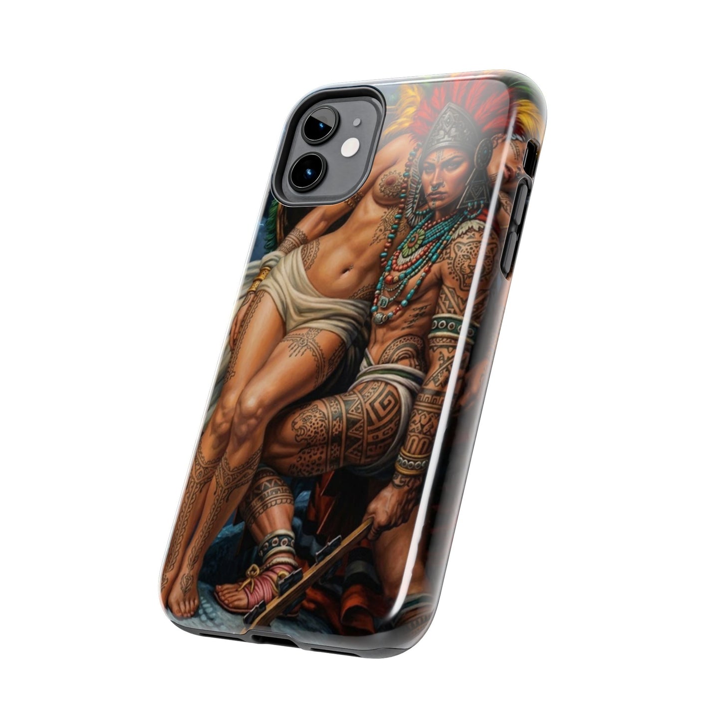 Los Angelez Made x Aztec Lesbian Pride Tough Phone Case