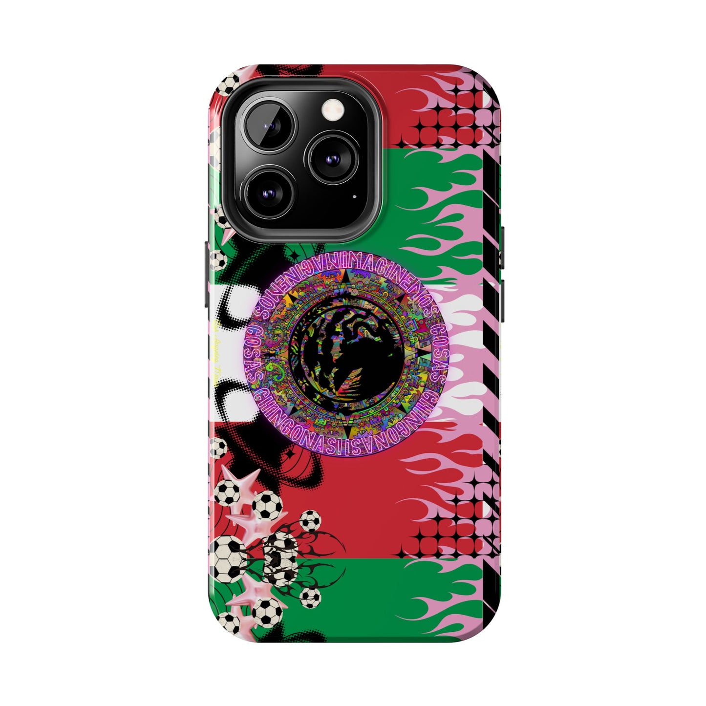 Los Angelez Made x Mexican Flag Tough Phone Case