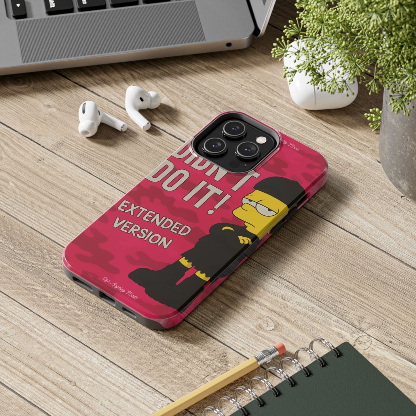 Los Angelez Made x Bart Simpson Extended Version Tough Phone Case