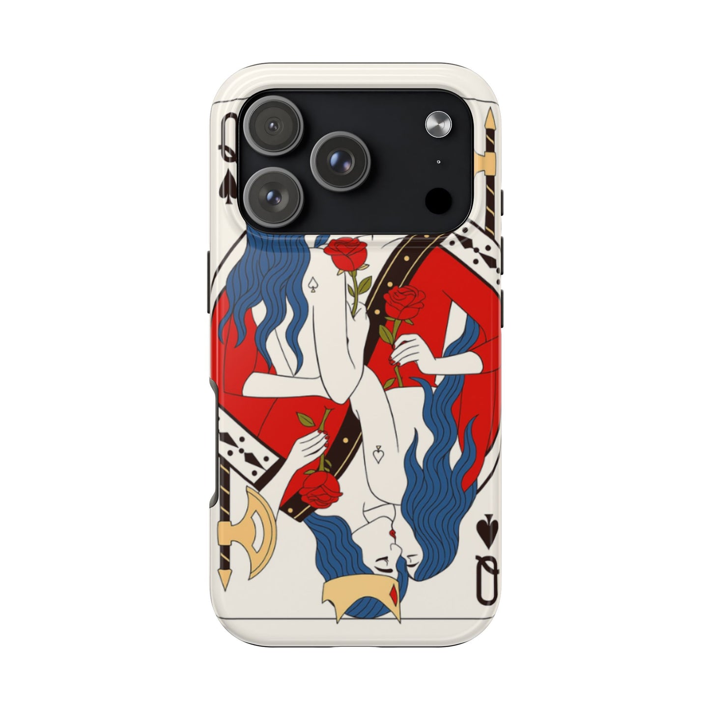 Los Angelez Made x Two Queens Card Tough Phone Case