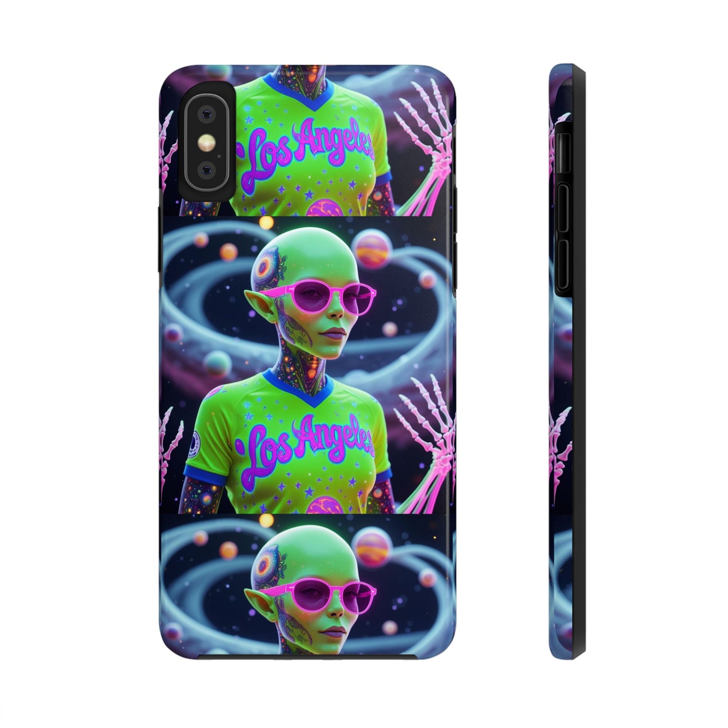 Los Angelez Made x Neon Alien Tough Phone Case