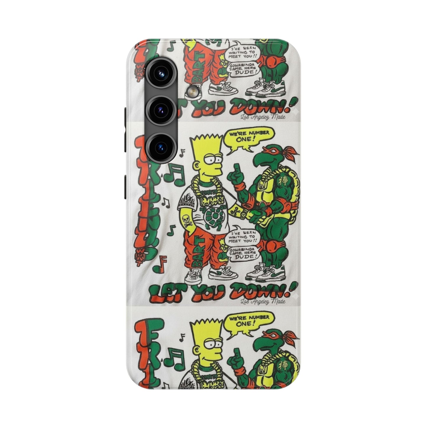 Los Angelez Made x Bart & TMNT Tough Phone Case