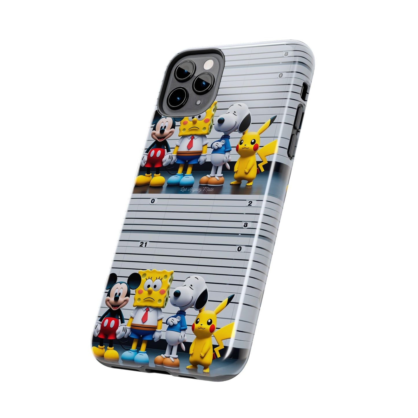 Los Angelez Made x Cartoon Police Line Up Tough Phone Case