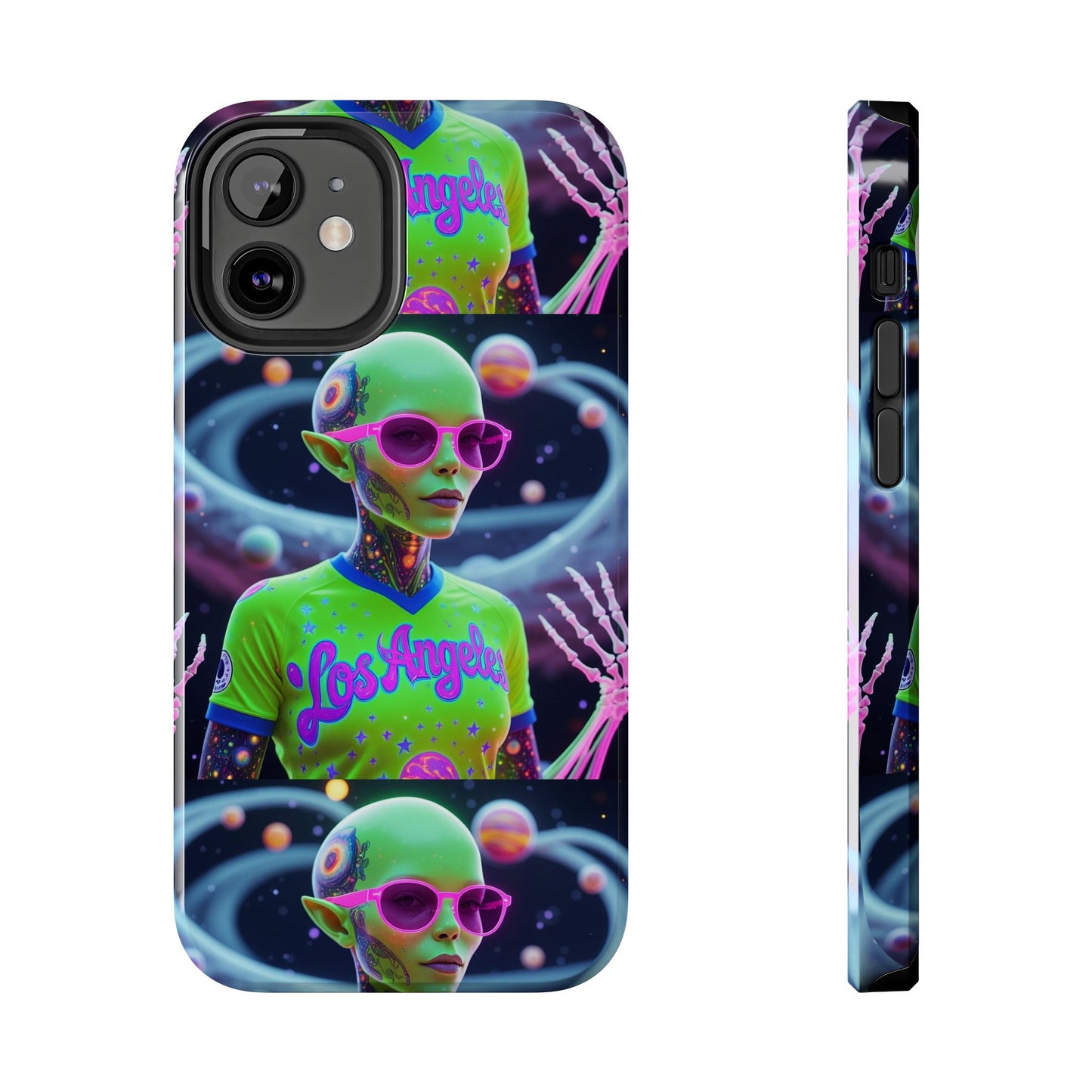 Los Angelez Made x Neon Alien Tough Phone Case