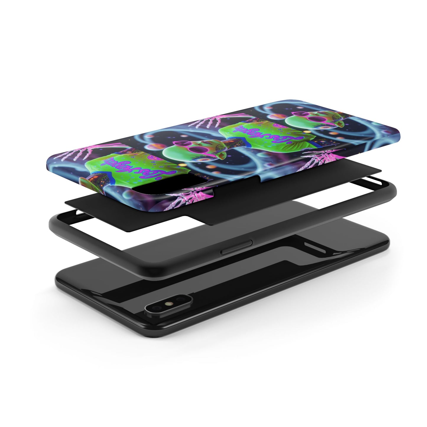 Los Angelez Made x Neon Alien Tough Phone Case