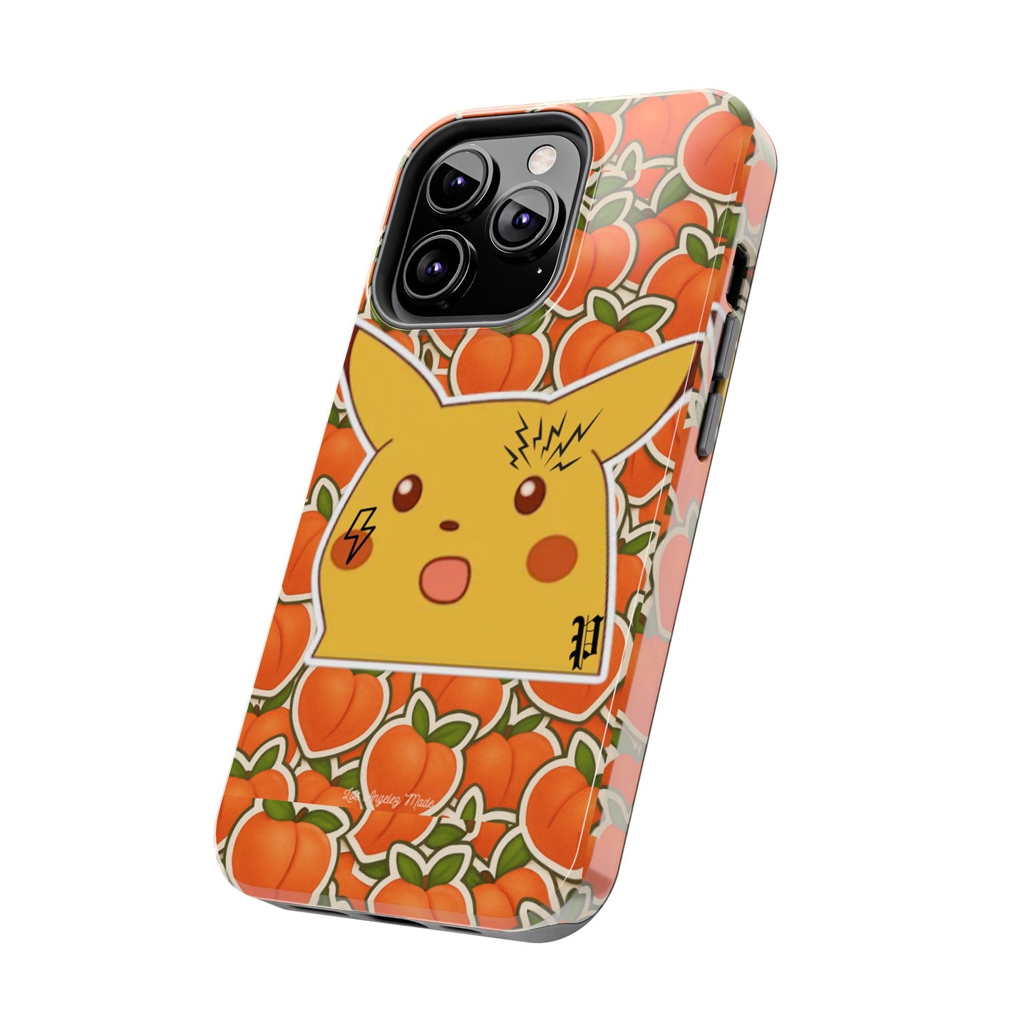 Los Angelez Made x Shocked Pika Peach Tough Phone Case
