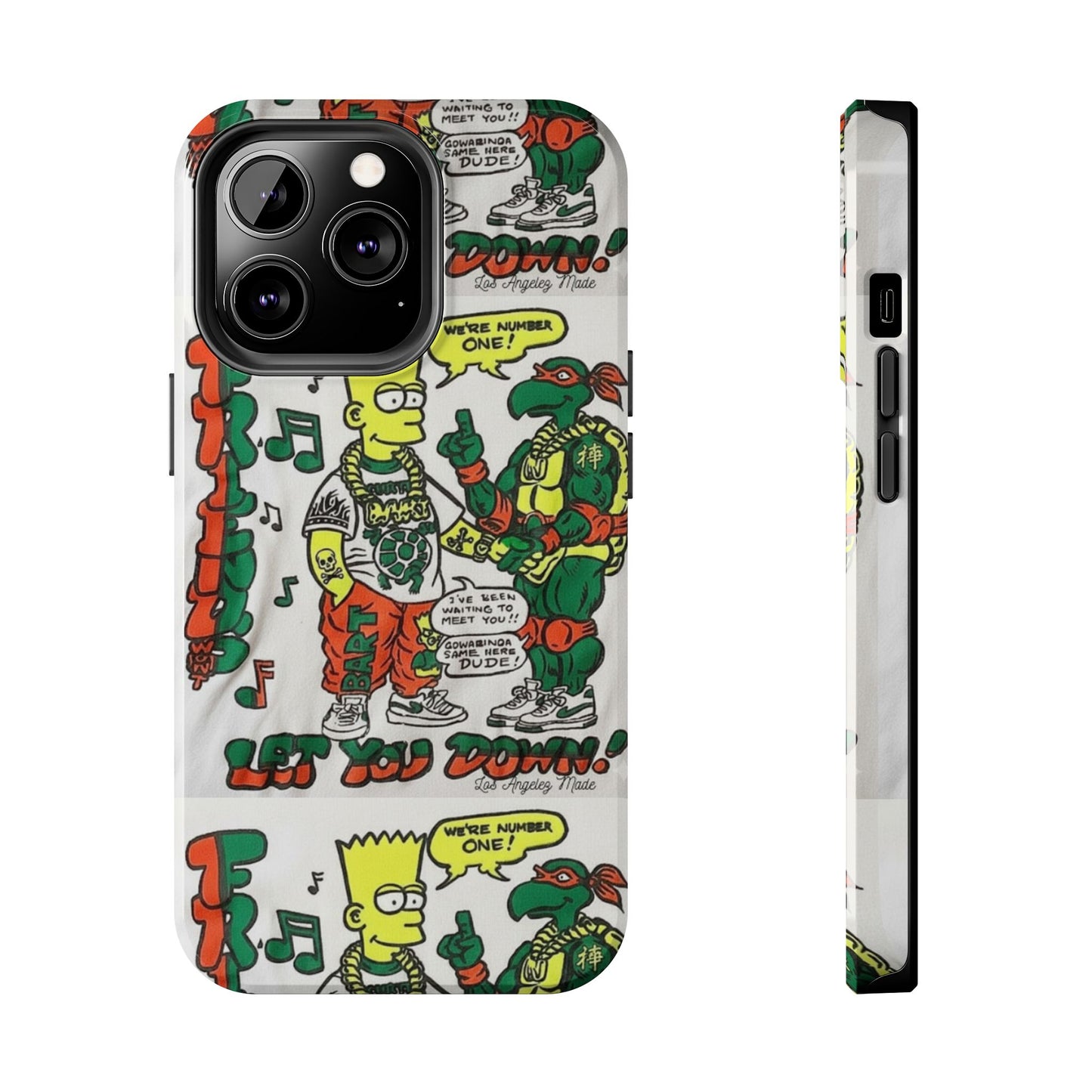 Los Angelez Made x Bart & TMNT Tough Phone Case