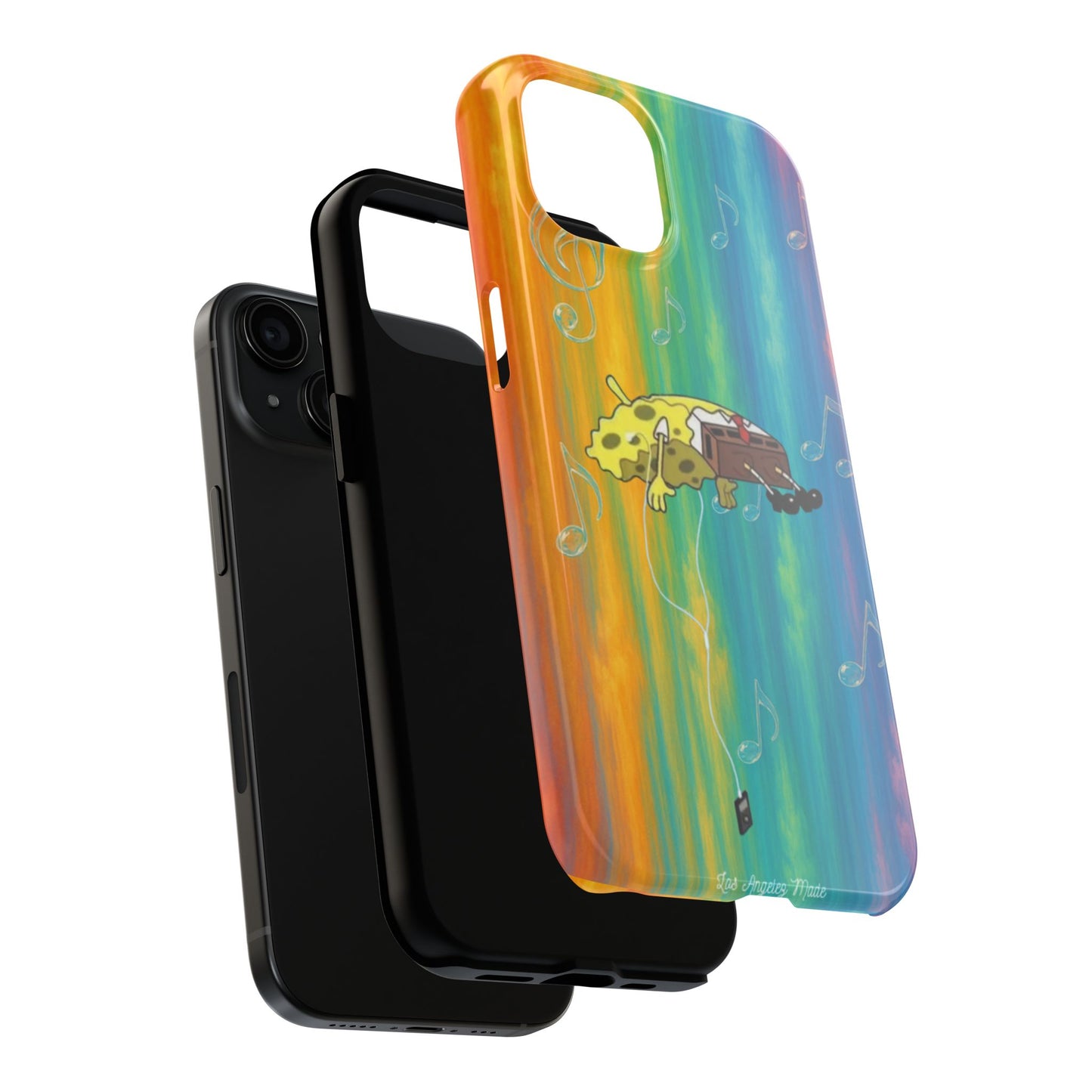 Los Angelez Made x Spongebob Music Is Life Tough Phone Case