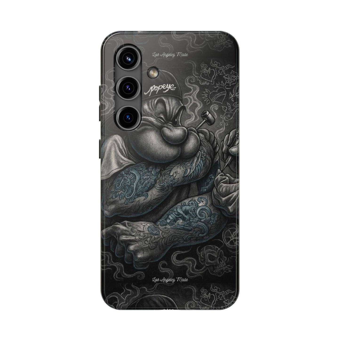 Los Angelez Made x Popeye Getting Tatted Tough Phone Case