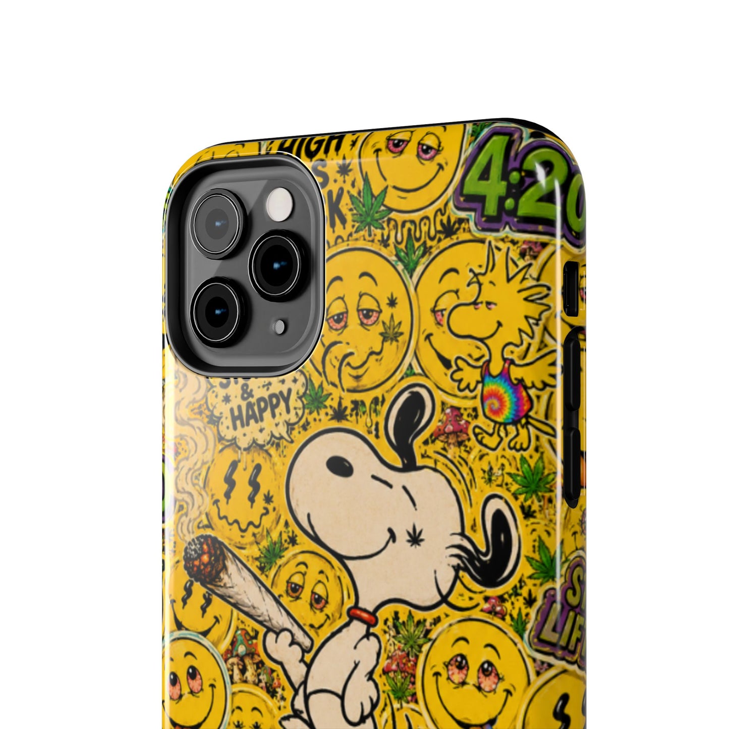 Los Angelez Made x 420 Happy Snoopy Tough Phone Case