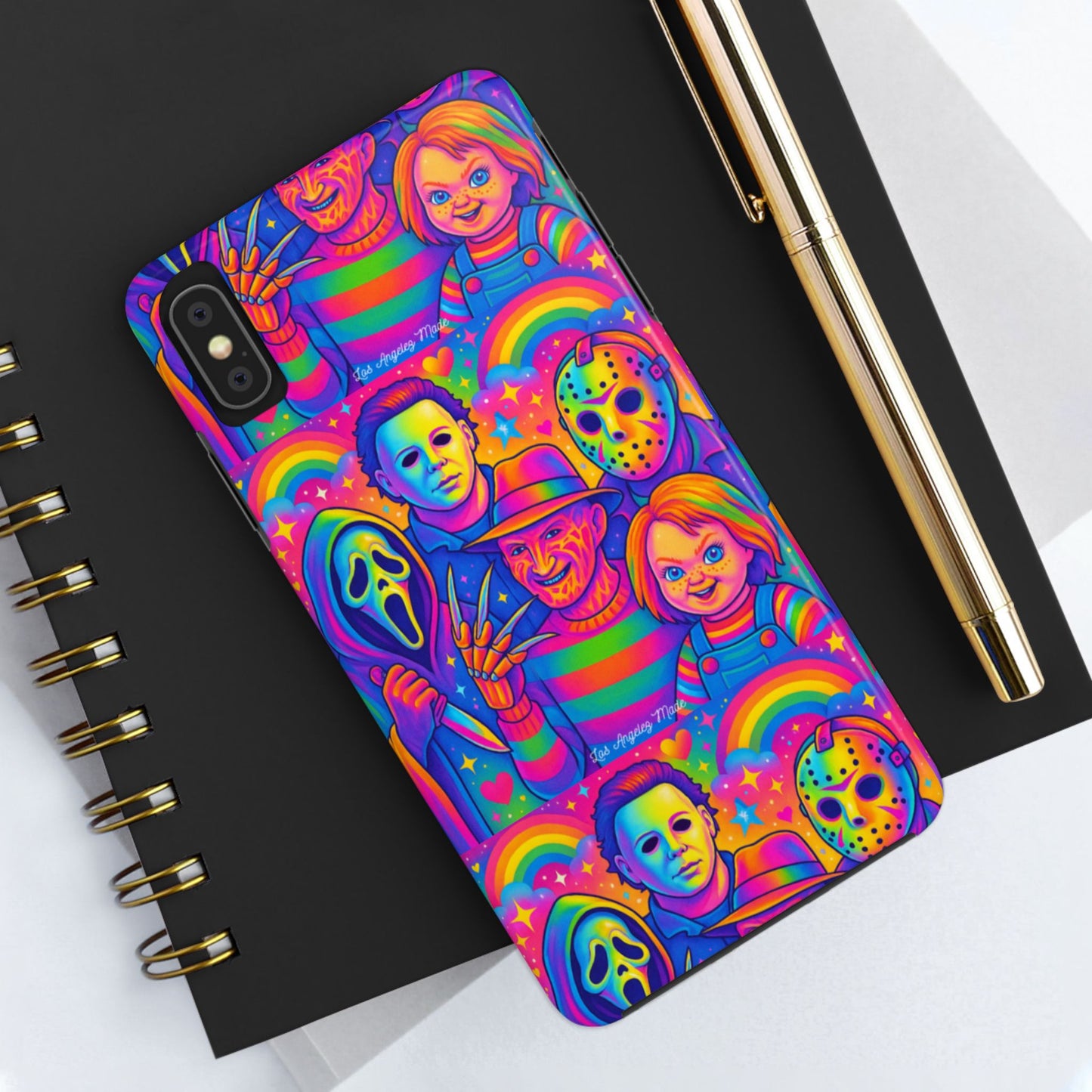 Los Angelez Made x Lisa Frank Horror Villains Tough Phone Case